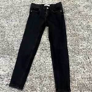 Zara black skinny jeans!